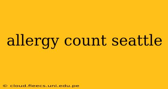 allergy count seattle
