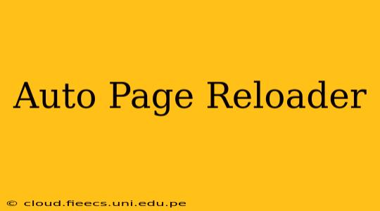 Auto Page Reloader