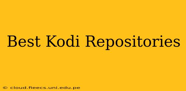 Best Kodi Repositories