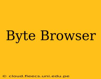 Byte Browser
