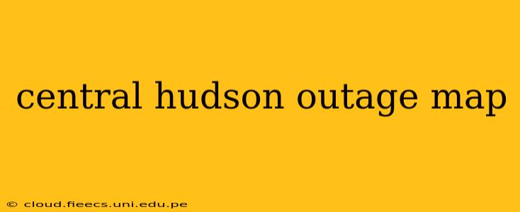 central hudson outage map