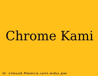 Chrome Kami