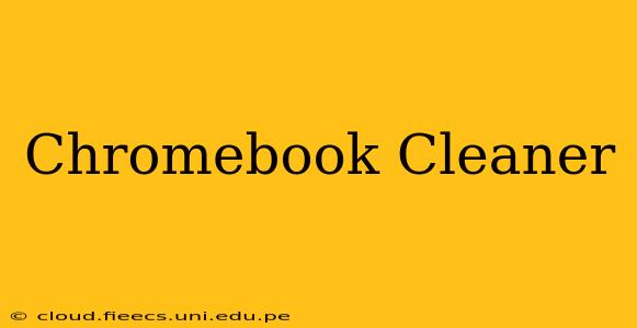 Chromebook Cleaner