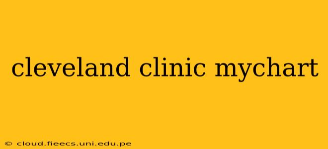 cleveland clinic mychart