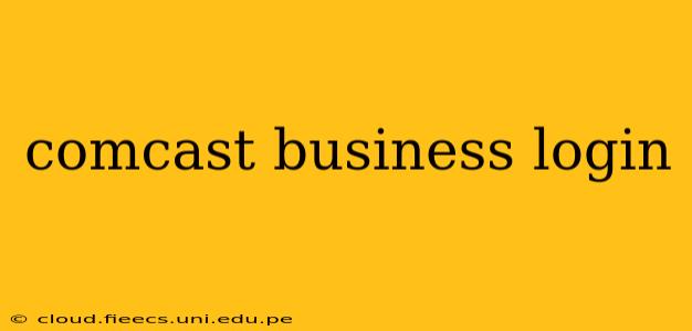 comcast business login