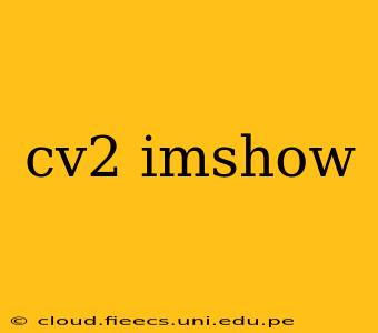 cv2 imshow