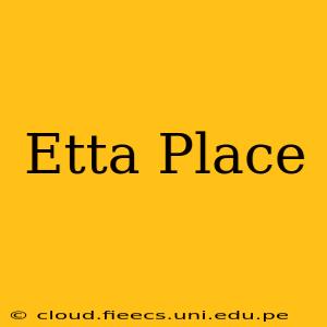 Etta Place