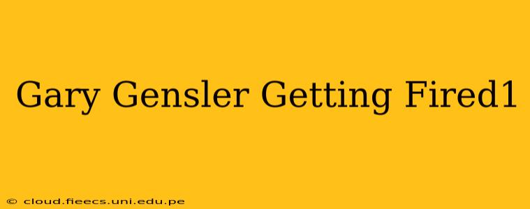 Gary Gensler Getting Fired1