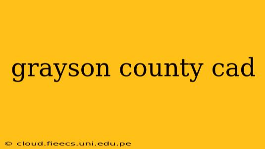 grayson county cad