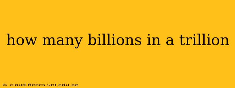 how many billions in a trillion