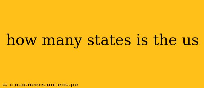 how many states is the us