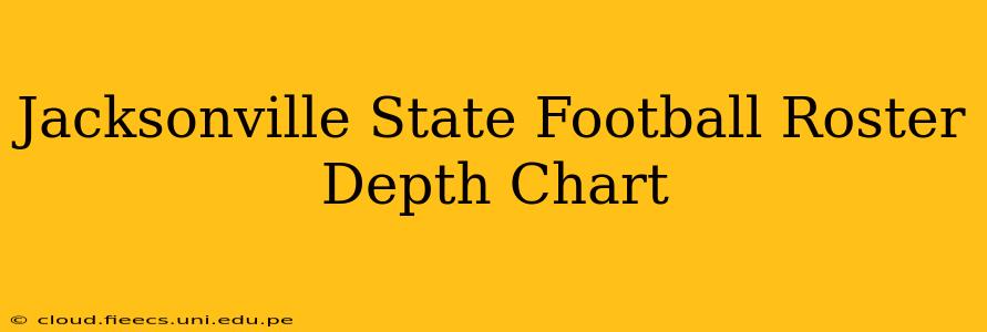 Jacksonville State Football Roster Depth Chart