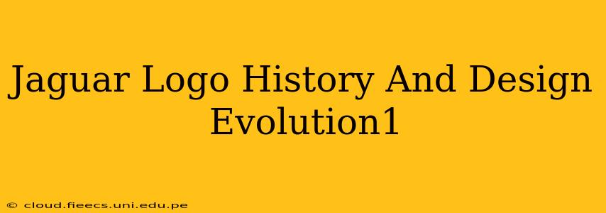 Jaguar Logo History And Design Evolution1