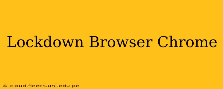 Lockdown Browser Chrome