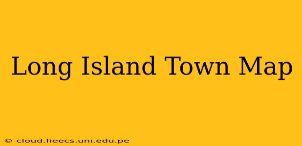 Long Island Town Map