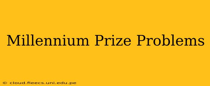 Millennium Prize Problems