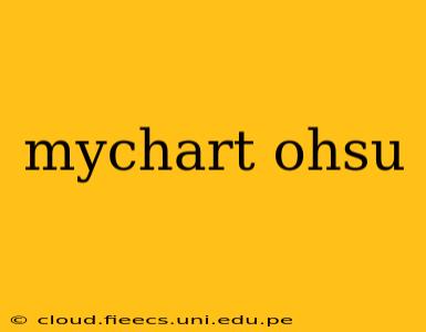 mychart ohsu
