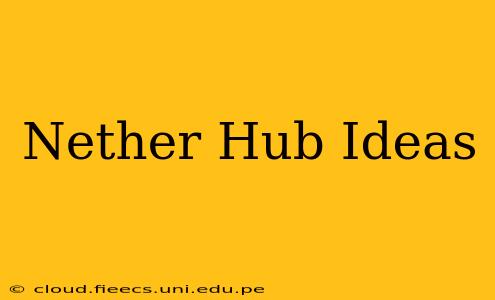Nether Hub Ideas