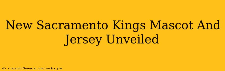 New Sacramento Kings Mascot And Jersey Unveiled