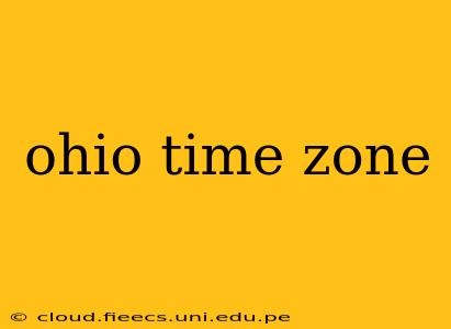 ohio time zone