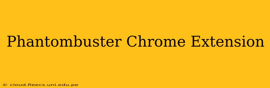Phantombuster Chrome Extension