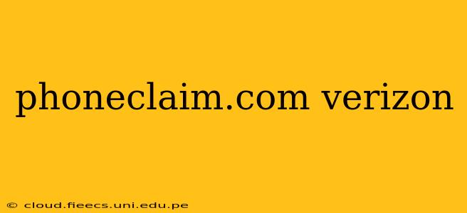 phoneclaim.com verizon
