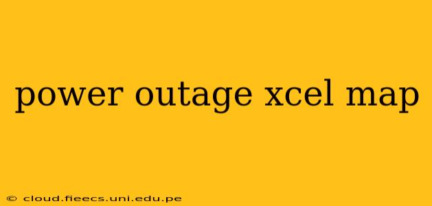 power outage xcel map