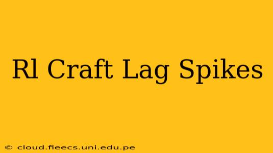 Rl Craft Lag Spikes