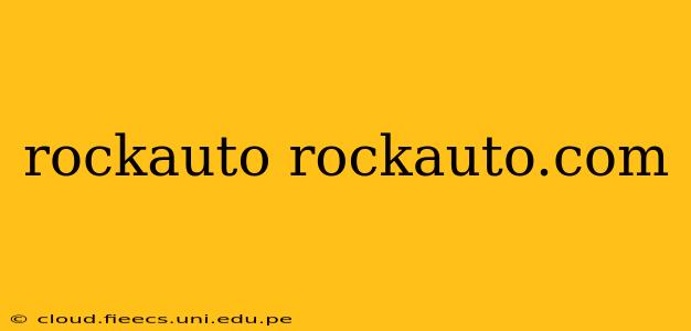 rockauto rockauto.com