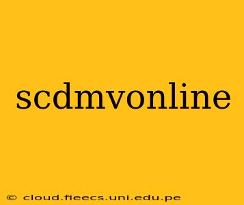 scdmvonline