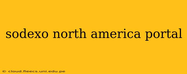 sodexo north america portal