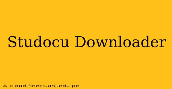 Studocu Downloader