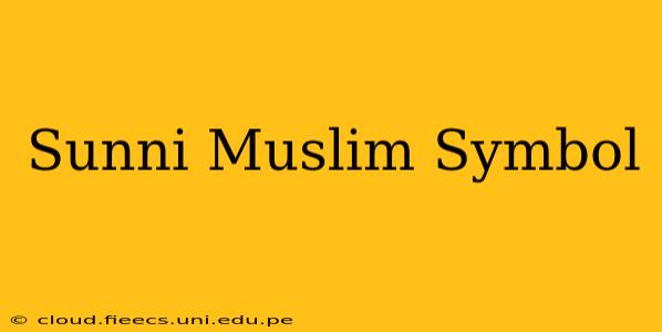 Sunni Muslim Symbol