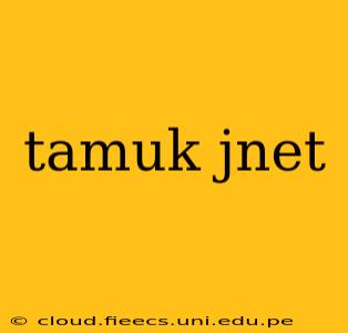 tamuk jnet