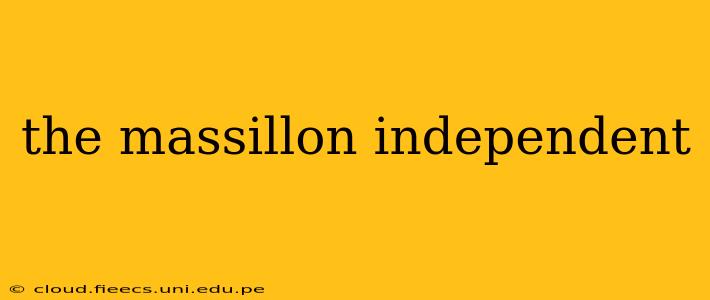 the massillon independent