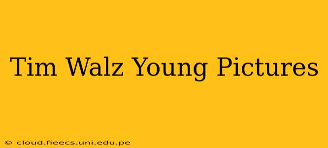 Tim Walz Young Pictures