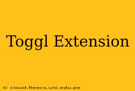 Toggl Extension