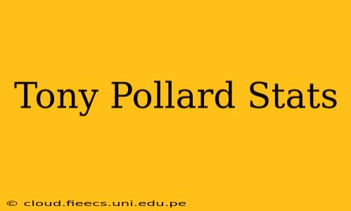 Tony Pollard Stats