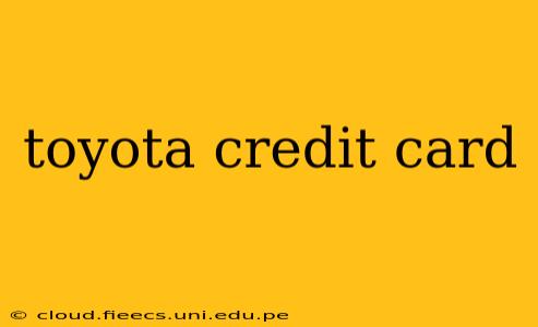 toyota credit card