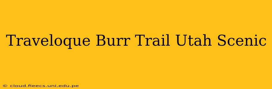 Traveloque Burr Trail Utah Scenic