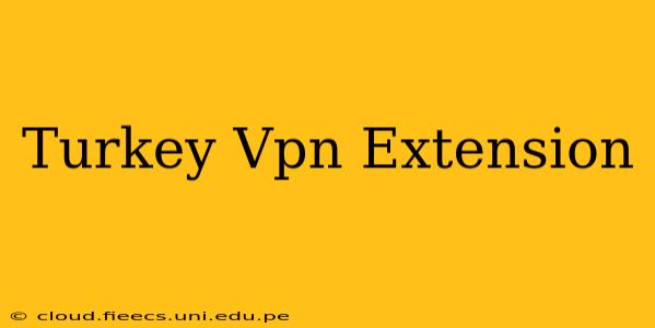 Turkey Vpn Extension
