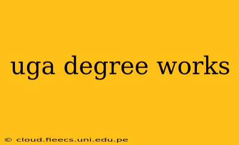uga degree works