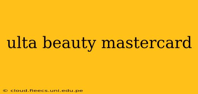ulta beauty mastercard