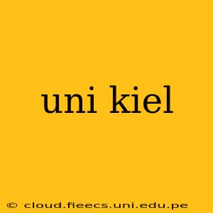 uni kiel