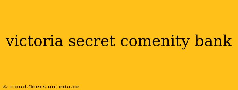 victoria secret comenity bank