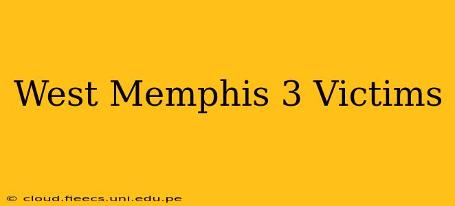 West Memphis 3 Victims