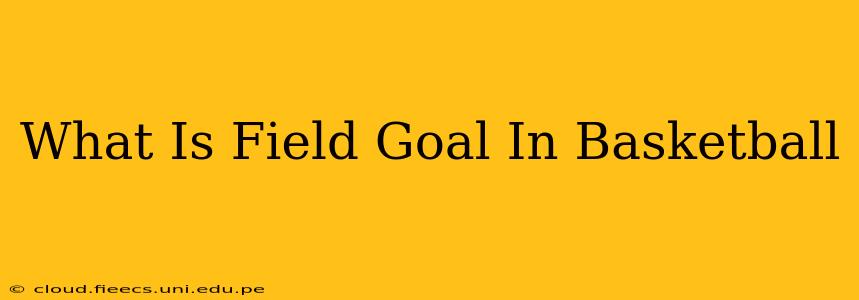What Is Field Goal In Basketball